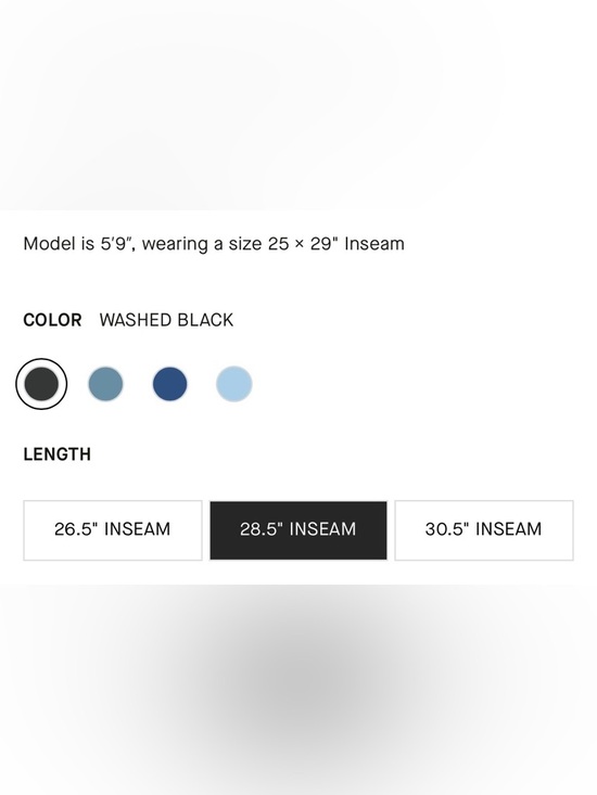 NWOT • Everlane The '90s Cheeky Jean (Curvy) in Washed Black • Women’s 33 x 28.5 - Picture 10 of 13